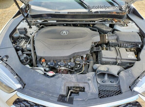 19UUB2F88KA002744 2019 ACURA TLX White უკანა სალონის ხედი