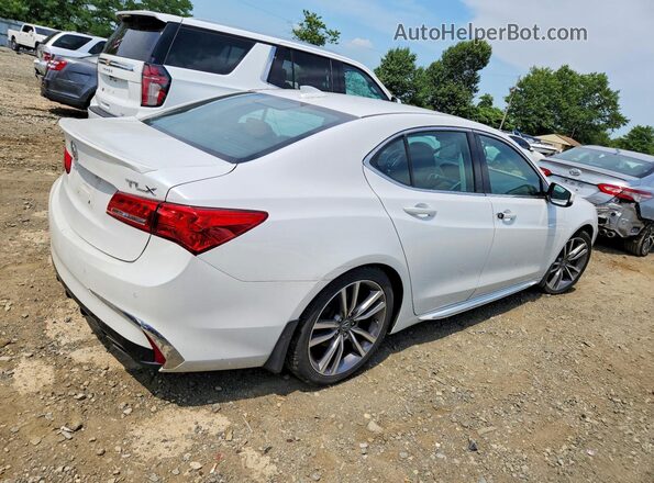 19UUB2F88KA002744 2019 ACURA TLX White უკანა მარჯვენა