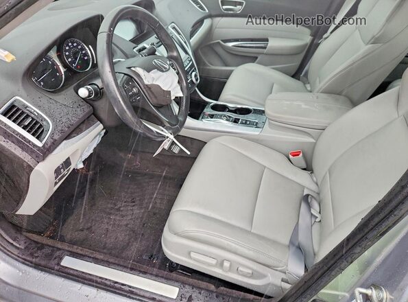 19UUB3F30KA001114 2019 ACURA TLX Серебряный Вид салона спереди