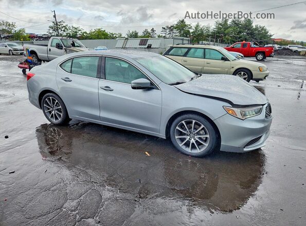19UUB3F30KA001114 2019 ACURA TLX Серебряный Передняя правая четверть