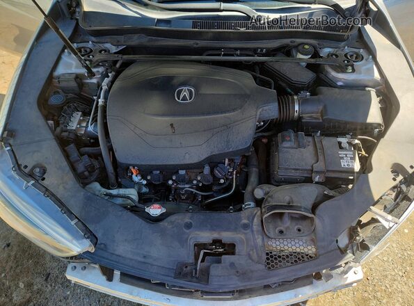19UUB3F33KA006274 2019 ACURA TLX Silver Widok wnętrza z tyłu