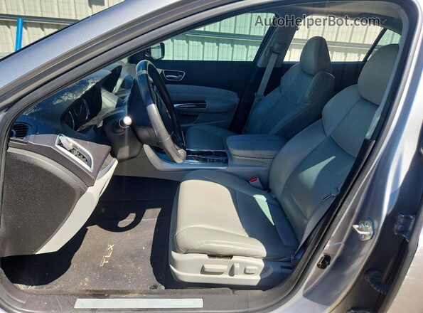 19UUB3F33KA006274 2019 ACURA TLX Silver Widok wnętrza z przodu