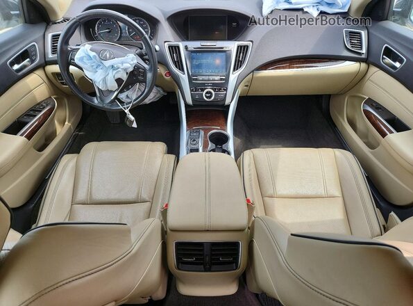 19UUB3F40KA001929 2019 ACURA TLX White Вид панелі приладів