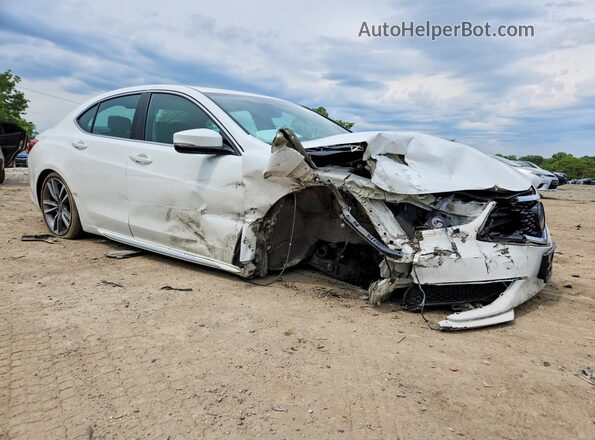 19UUB3F40KA001929 2019 ACURA TLX White Передня права чверть