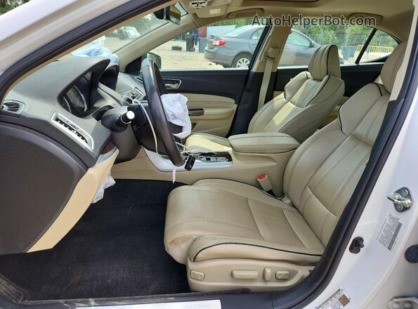 19UUB3F40KA001929 2019 ACURA TLX White Вид салону спереду