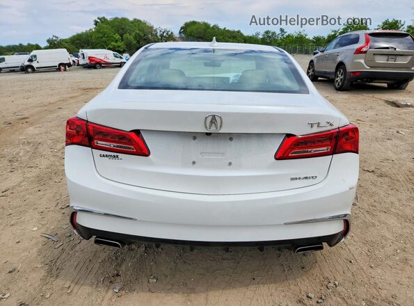 19UUB3F40KA001929 2019 ACURA TLX White Вид ззаду