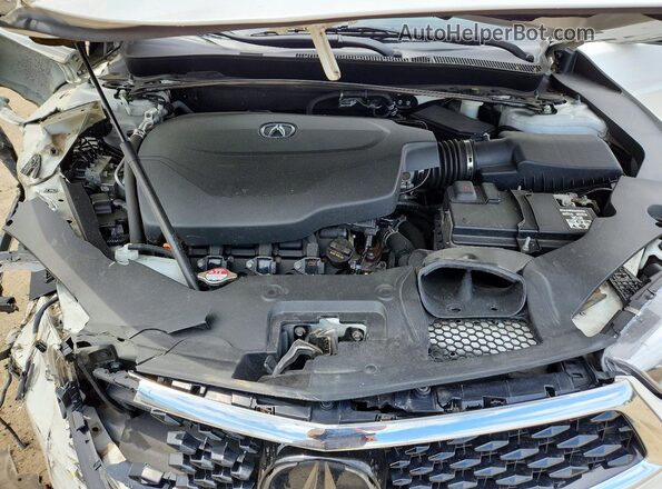 19UUB3F40KA001929 2019 ACURA TLX White Вид задньої частини салону
