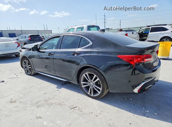 19UUB3F43KA001584 2019 ACURA TLX Black უკანა მარცხენა