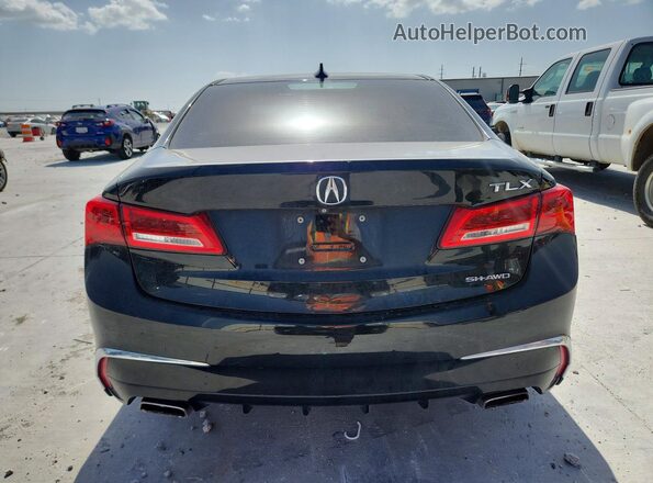 19UUB3F43KA001584 2019 ACURA TLX Black უკანა ხედი