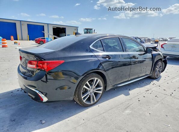 19UUB3F43KA001584 2019 ACURA TLX Black უკანა მარჯვენა