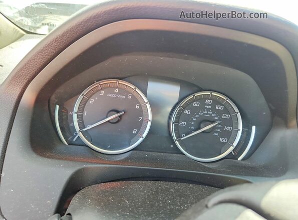 19UUB3F43KA001584 2019 ACURA TLX Black ხელსაწყოთა პანელის ხედი