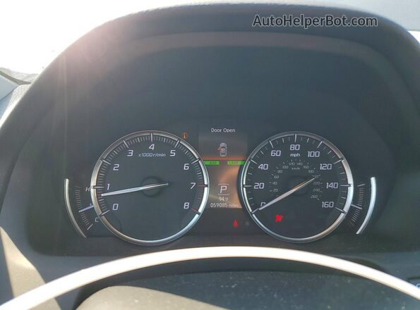 19UUB3F43LA004096 2020 ACURA TLX Gray Instrument cluster view