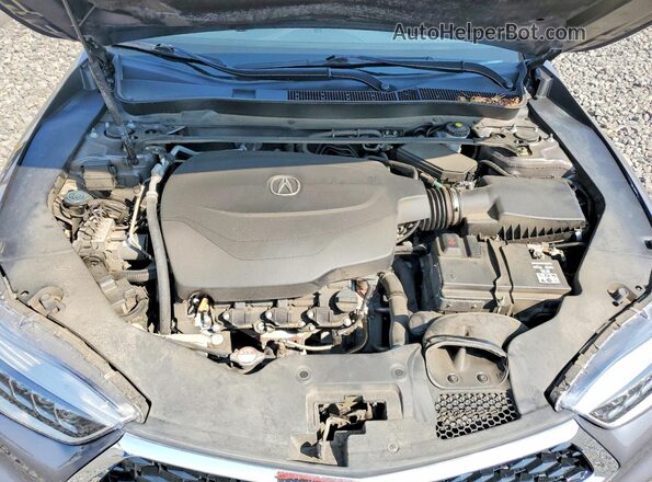 19UUB3F43LA004096 2020 ACURA TLX Gray Rear interior view