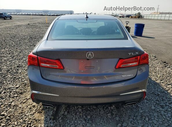 19UUB3F43LA004096 2020 ACURA TLX Gray Rear view