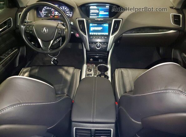 19UUB3F47KA003189 2019 ACURA TLX Black Dashboard view