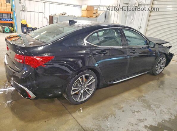 19UUB3F47KA003189 2019 ACURA TLX Black Rear right