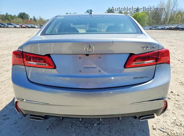 19UUB3F47KA006321 2019 ACURA TLX Silver უკანა ხედი