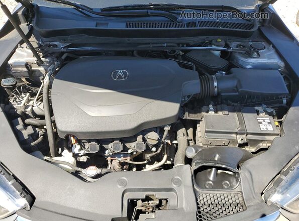 19UUB3F47KA006321 2019 ACURA TLX Silver უკანა სალონის ხედი