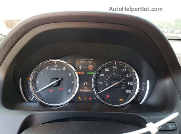 19UUB3F4XKA001825 2019 ACURA TLX Белый Вид щитка приборов