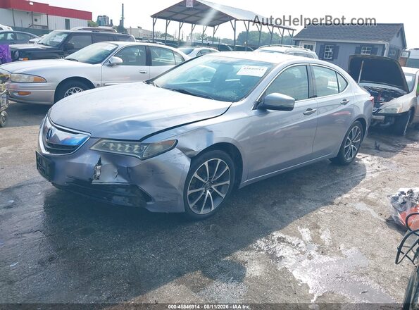 19UUB3F50GA002546 2016 ACURA TLX Silver Vista tres cuartos delantera izquierda