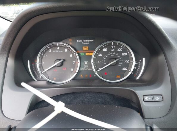 19UUB3F50GA002546 2016 ACURA TLX Silver Vista de los asientos traseros