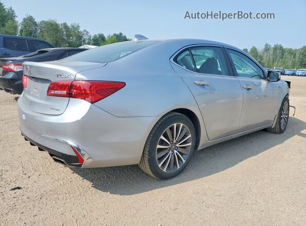 19UUB3F50KA802191 2019 ACURA TLX Серебряный Задняя правая четверть