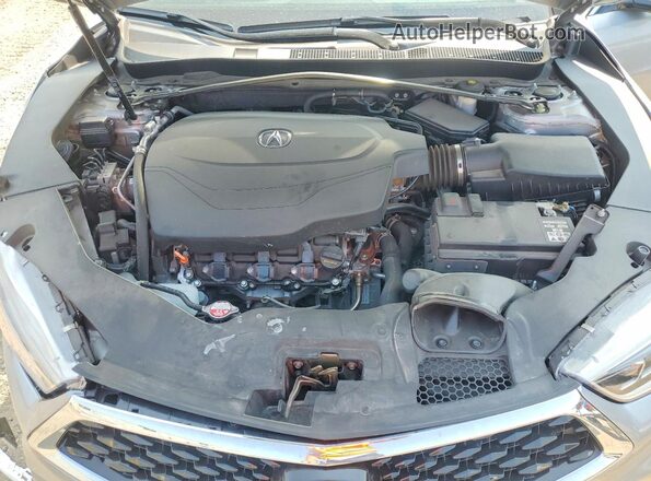 19UUB3F50KA802191 2019 ACURA TLX Серебряный Вид задней части салона