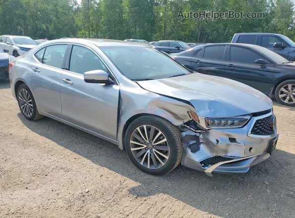 19UUB3F50KA802191 2019 ACURA TLX Серебряный Передняя правая четверть