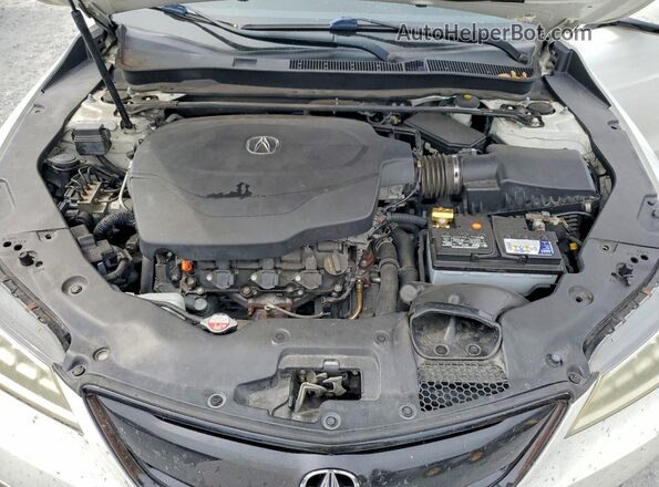19UUB3F52GA004573 2016 ACURA TLX Белый Вид задней части салона