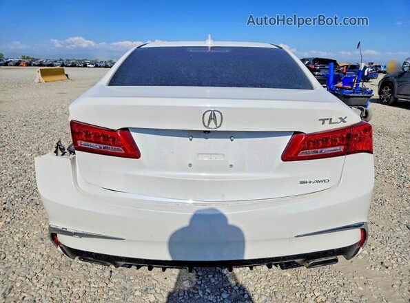 19UUB3F58JA001846 2018 ACURA TLX White Հետևի տեսք