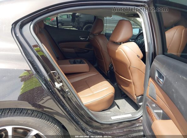 19UUB3F5XJA005431 2018 ACURA TLX Brown VIN կոդի պիտակի տեսք