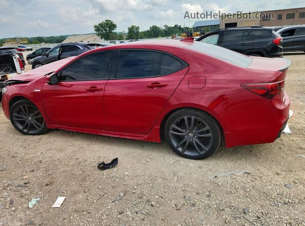 19UUB3F60KA003651 2019 ACURA TLX Red Tył lewy