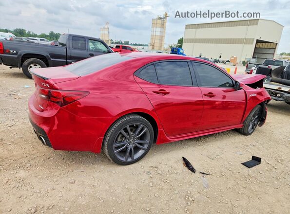 19UUB3F60KA003651 2019 ACURA TLX Red Tył prawy