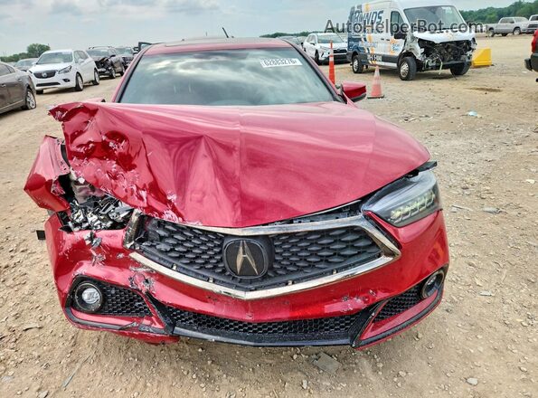 19UUB3F60KA003651 2019 ACURA TLX Red Widok z przodu