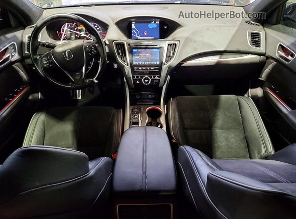 19UUB3F62LA000042 2020 ACURA TLX Черный Вид панели приборов