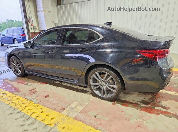 19UUB3F62LA000042 2020 ACURA TLX Черный Задняя левая четверть