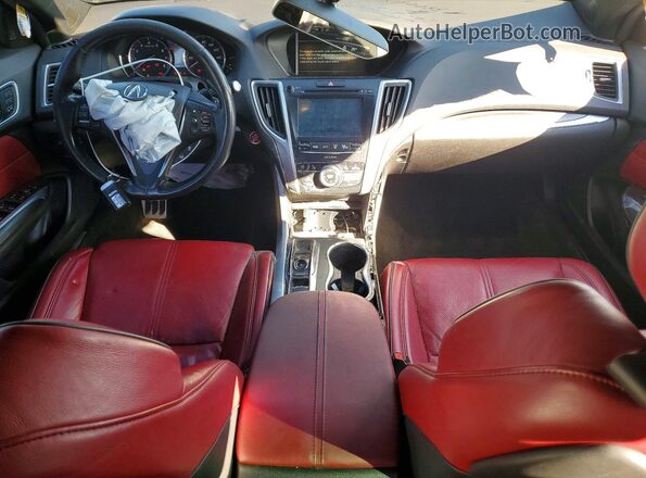 19UUB3F63JA006610 2018 ACURA TLX Black Вид панелі приладів