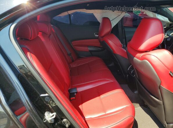 19UUB3F64KA001529 2019 ACURA TLX Black Vista de los asientos traseros