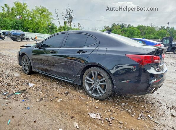 19UUB3F65JA000324 2018 ACURA TLX Black Trasero izquierdo