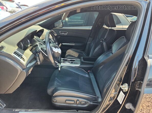 19UUB3F65JA000324 2018 ACURA TLX Black Vista interior delantera