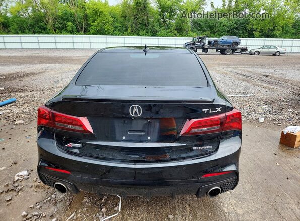 19UUB3F65JA000324 2018 ACURA TLX Black Vista trasera