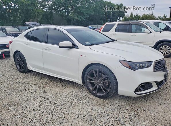 19UUB3F65KA002401 2019 ACURA TLX Белый Передняя правая четверть