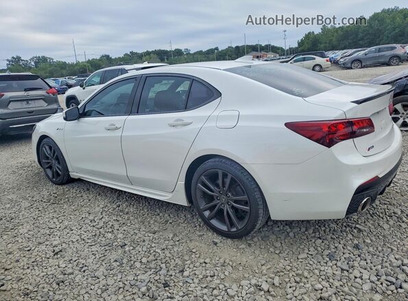 19UUB3F65KA002401 2019 ACURA TLX Белый Задняя левая четверть