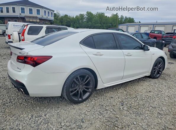 19UUB3F65KA002401 2019 ACURA TLX Белый Задняя правая четверть