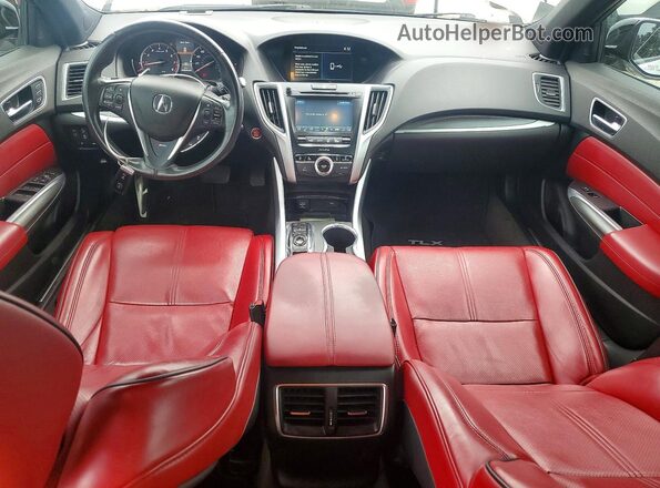 19UUB3F65KA002401 2019 ACURA TLX Белый Вид панели приборов