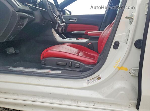 19UUB3F65KA002401 2019 ACURA TLX Белый Вид подкапотного пространства