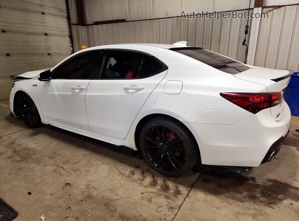19UUB3F69JA005641 2018 ACURA TLX White უკანა მარცხენა
