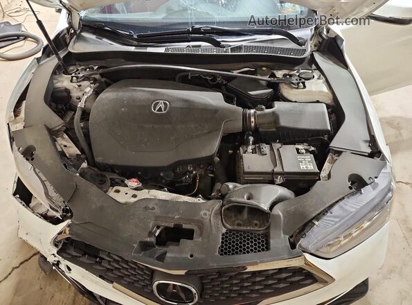 19UUB3F69JA005641 2018 ACURA TLX White უკანა სალონის ხედი