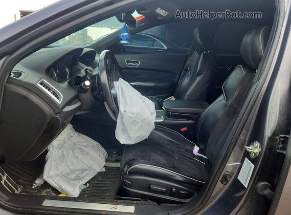 19UUB3F69LA002046 2020 ACURA TLX Gray Widok wnętrza z przodu
