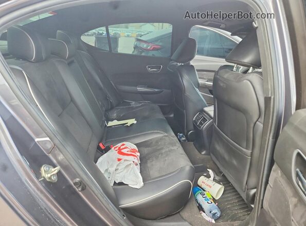 19UUB3F69LA002046 2020 ACURA TLX Gray Widok tylnych siedzeń